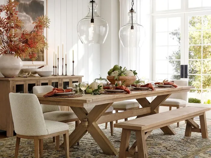 Toscana Extendable Dining Table (60"-124.5")